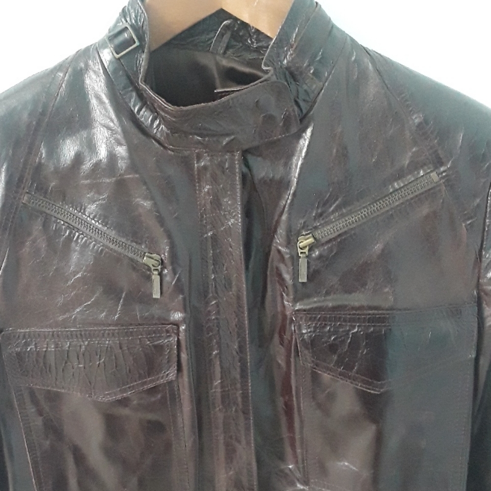 Leather Jacket/ real leather - Picture 5 of 8